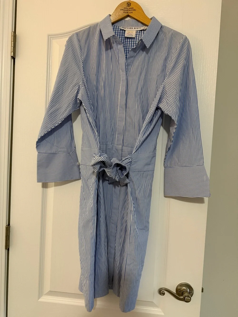 Gretchen Scott wash and wear breezy blouson dress - Picture 3 of 4